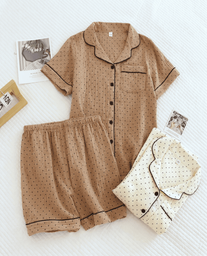 The Muslin Dot - 100% Muslin Cotton Pajama