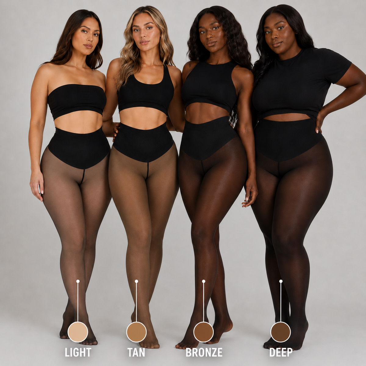 High-Waisted One-Seam Fleece-Lined Leggings